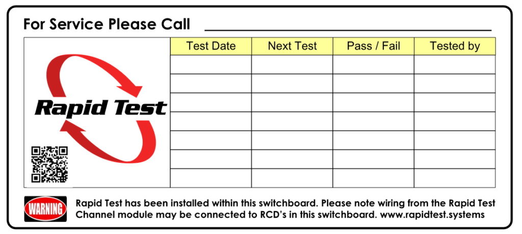 RTS Switchboard Sticker